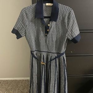 Tory Burch Gemini Link Jaquard Dress Large